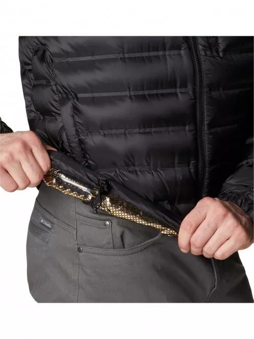 Columbia Pebble Peak Down Hooded Jacket férfi pehelykabát fekete színben 6