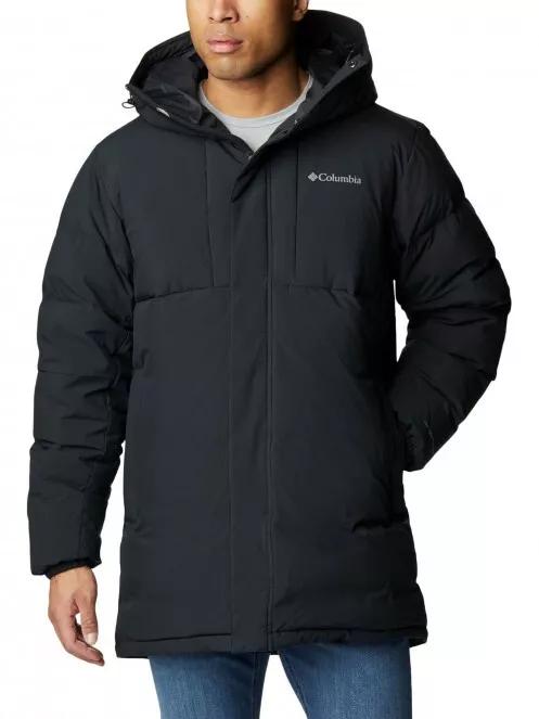 Columbia Aldercrest Down Parka férfi pehelykabát fekete színben 2