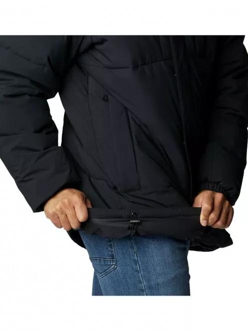 Columbia Aldercrest Down Parka férfi pehelykabát fekete színben 6