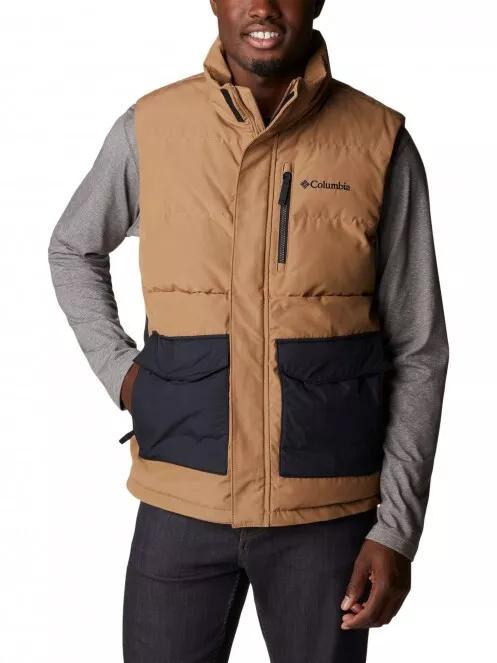 Columbia Marquam Peak Fusion Vest férfi mellény barna színben 2