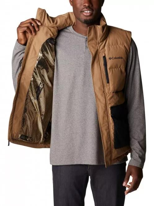 Columbia Marquam Peak Fusion Vest férfi mellény barna színben 5