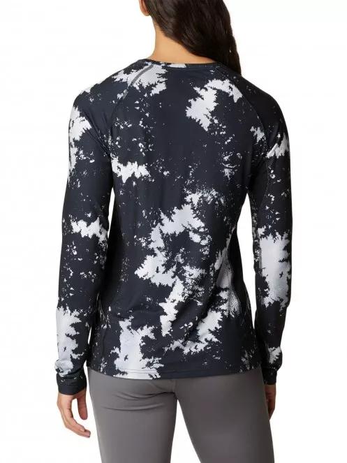 Columbia W Omni-Heat Infinity Knit LS Crew női aláöltöző felső fekete színben 3