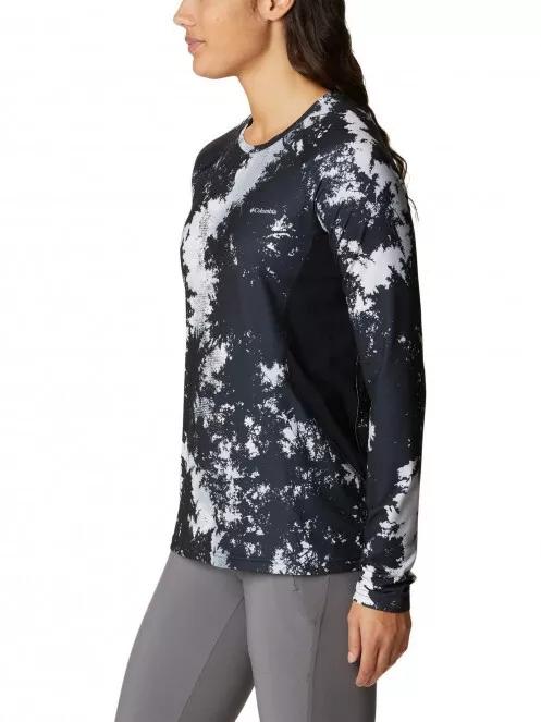 Columbia W Omni-Heat Infinity Knit LS Crew női aláöltöző felső fekete színben 4