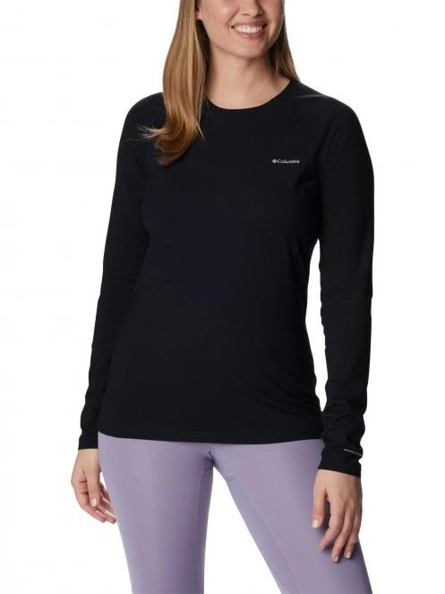 Columbia W Omni-Heat Infinity Knit Long Sleeve Crew női aláöltöző felső fekete színben 2