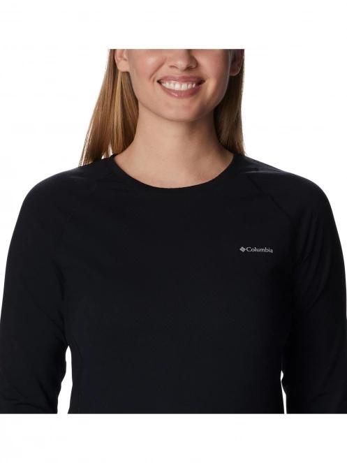 Columbia W Omni-Heat Infinity Knit Long Sleeve Crew női aláöltöző felső fekete színben 5