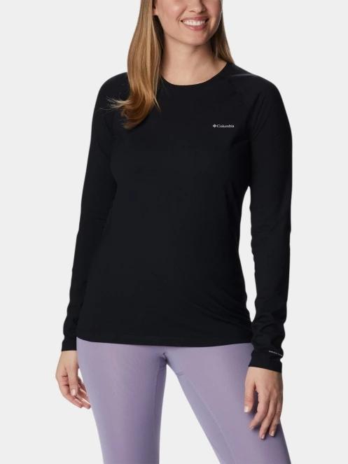 Columbia Omni-Heat Infinity Knit Long Sleeve Crew női aláöltöző felső fekete színben 2