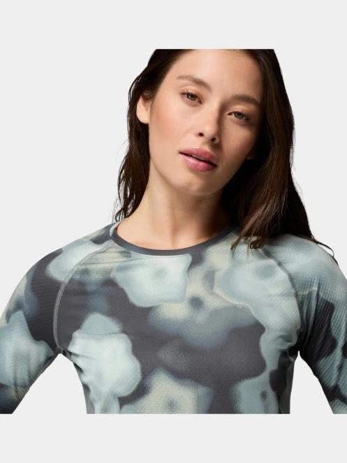 Columbia Omni-Heat Infinity Knit Long Sleeve Crew női aláöltöző felső sötétzöld színben 6