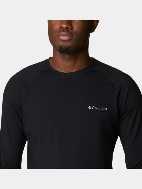 Columbia M Omni-Heat Infinity Knit Long Sleeve Crew férfi aláöltöző felső fekete színben 5