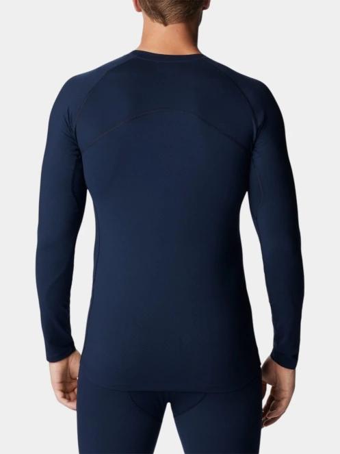 Columbia M Omni-Heat Infinity Knit Long Sleeve Crew férfi aláöltöző felső kék színben 4