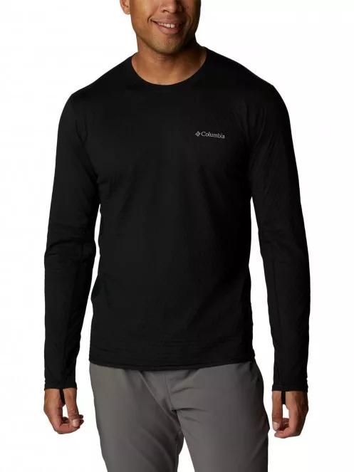 Columbia M Bliss Ascent Long Sleeve férfi aláöltöző felső fekete színben 2