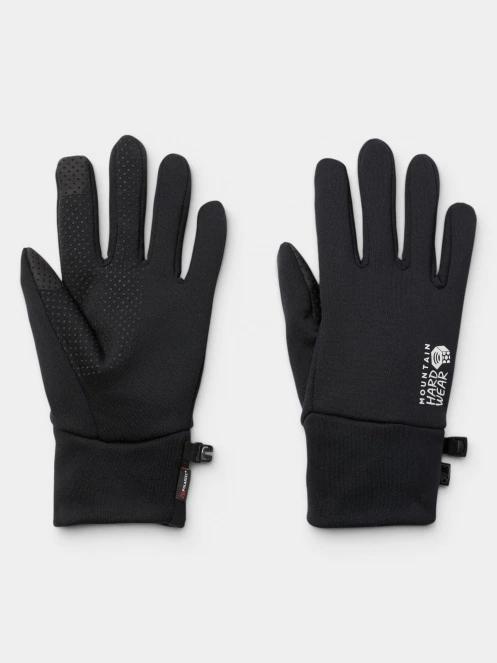 Mountain Hardwear Power Stretch® Stimulus™ Glove síkesztyű fekete színben 2