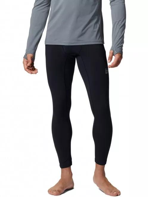 Mountain Hardwear Mountain Stretch Tight férfi aláöltöző nadrág fekete színben 2
