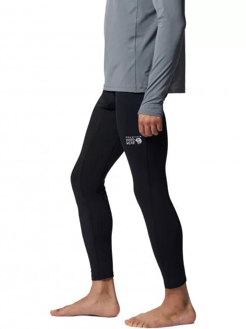 Mountain Hardwear Mountain Stretch Tight férfi aláöltöző nadrág fekete színben 4