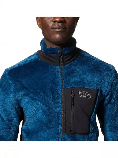 Mountain Hardwear Polartec High Loft Jacket férfi polár pulóver kék színben 6