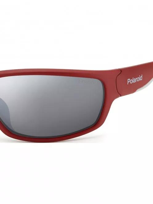 Polaroid PLD 7029/S polarizált napszemüveg piros színben 6