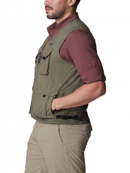 Columbia Silver Ridge Utility Vest férfi mellény zöld színben 3