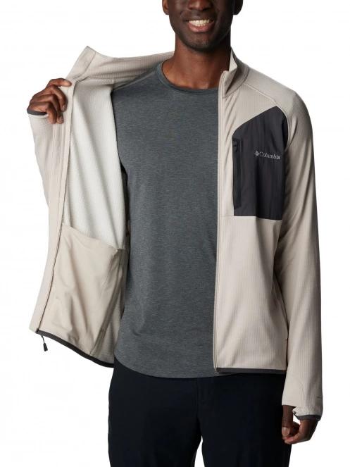 Columbia Triple Canyon Full Zip férfi polár pulóver homok színben 5
