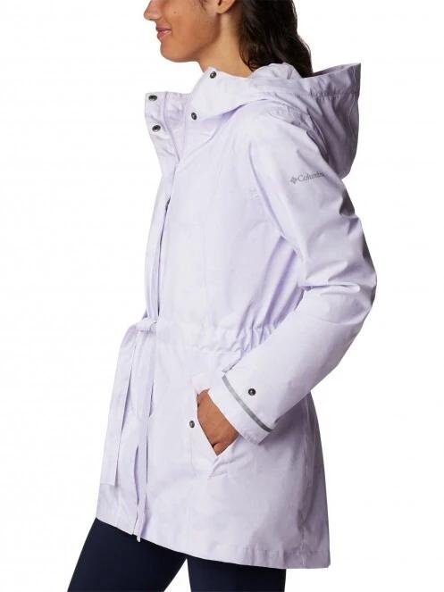Columbia Here And There Trench II Jacket női utcai kabát lila színben 5