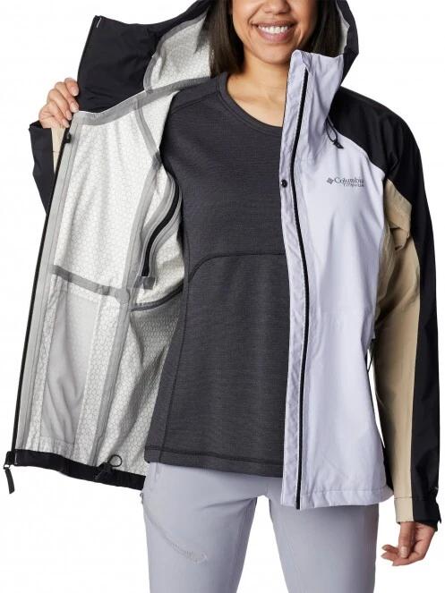 Columbia Mazama Trail Shell női esőkabát lila színben 5