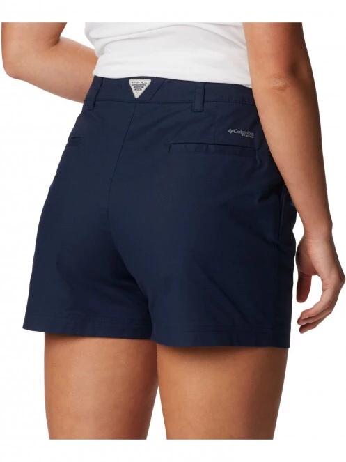 Columbia Sun Drifter Stretch Chino női rövidnadrág kék színben 6