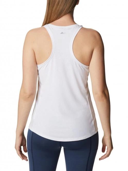 Columbia W Endless Trail Running Tank női rövid ujjú sport póló fehér színben 4