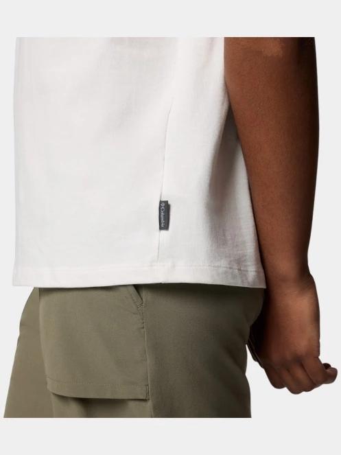 Columbia Boundless Beauty Logo SS Tee női rövid ujjú póló fehér színben 7