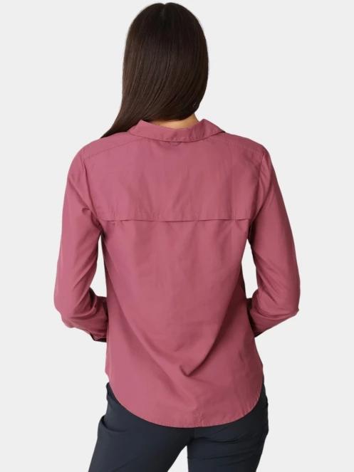 Columbia Silver Ridge 3.0 Long Sleeve női hosszú ujjú túraing bordó színben 4
