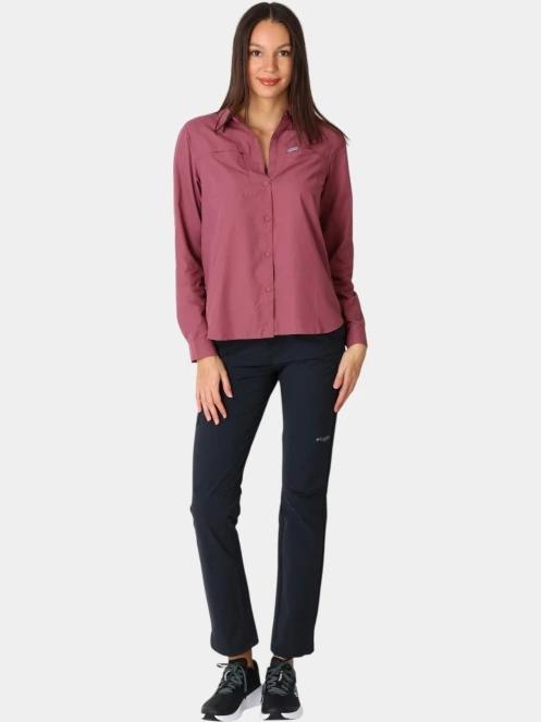 Columbia Silver Ridge 3.0 Long Sleeve női hosszú ujjú túraing bordó színben 5