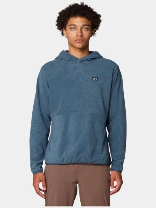 Mountain Hardwear Microchill Hoody férfi polár pulóver kék színben 2