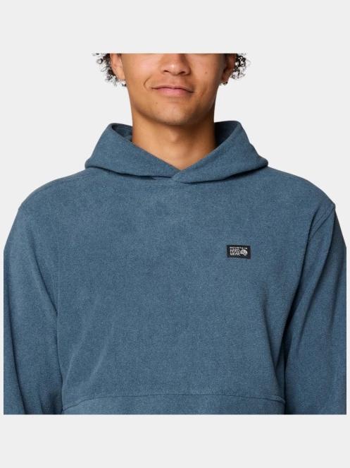 Mountain Hardwear Microchill Hoody férfi polár pulóver kék színben 6
