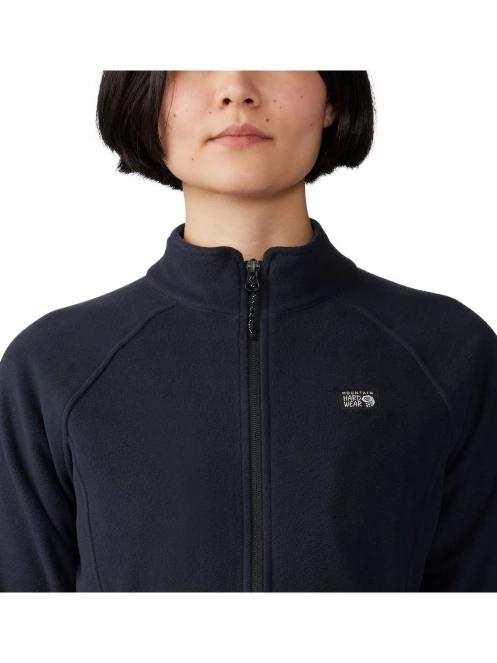 Mountain Hardwear Microchill Full Zip Jacket női polár pulóver fekete színben 6