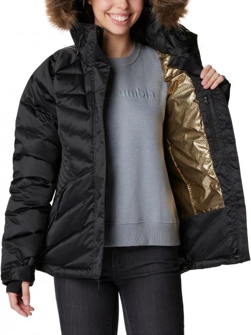 Columbia Lay D Down III Jacket női pehelykabát fekete színben 5