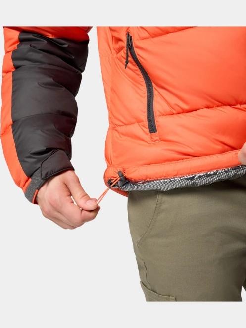 Columbia Pike Lake II Hooded Jacket férfi télikabát narancssárga színben 7