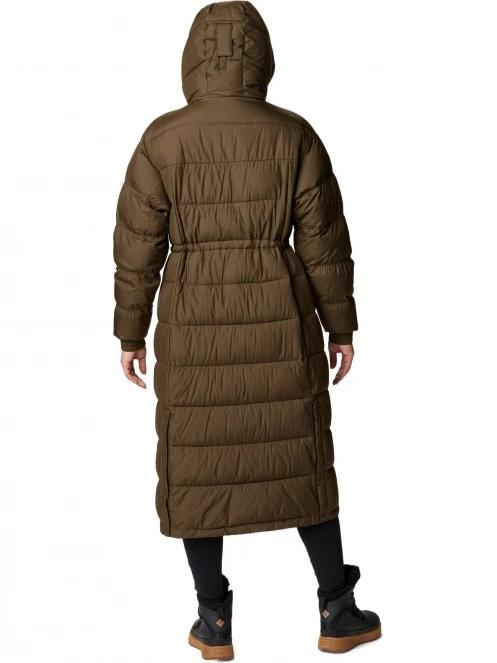 Columbia Pike Lake II Long Jacket női télikabát zöld színben 4