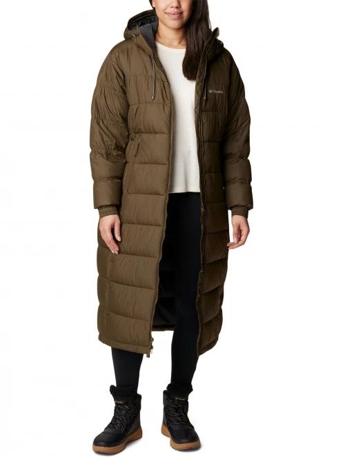 Columbia Pike Lake II Long Jacket női télikabát zöld színben 5