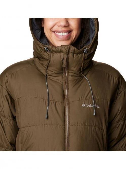 Columbia Pike Lake II Long Jacket női télikabát zöld színben 7