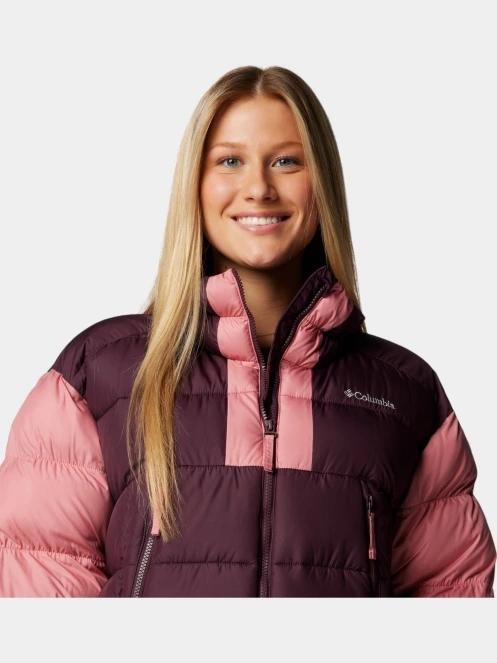 Columbia Pike Lake II Cropped Jacket női steppelt átmeneti kabát piros színben 6