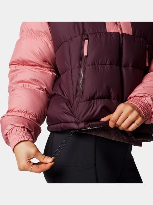 Columbia Pike Lake II Cropped Jacket női steppelt átmeneti kabát piros színben 8
