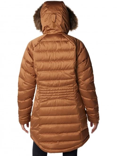 Columbia Lay D Down III Mid Jacket női utcai kabát barna színben 4