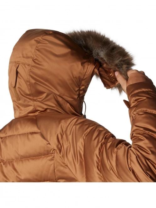 Columbia Lay D Down III Mid Jacket női utcai kabát barna színben 7