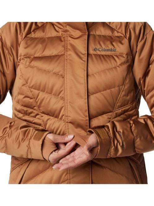 Columbia Lay D Down III Mid Jacket női utcai kabát barna színben 8