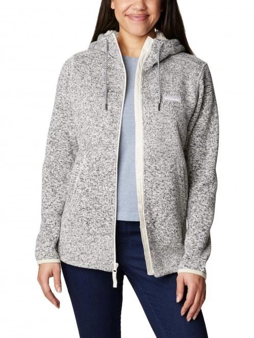 Columbia Sweater Weather Sherpa Full Zip női polár pulóver homok színben 5