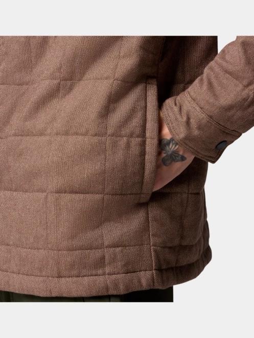 Columbia Landroamer Quilted Shirt Jacket férfi átmeneti kabát barna színben 9