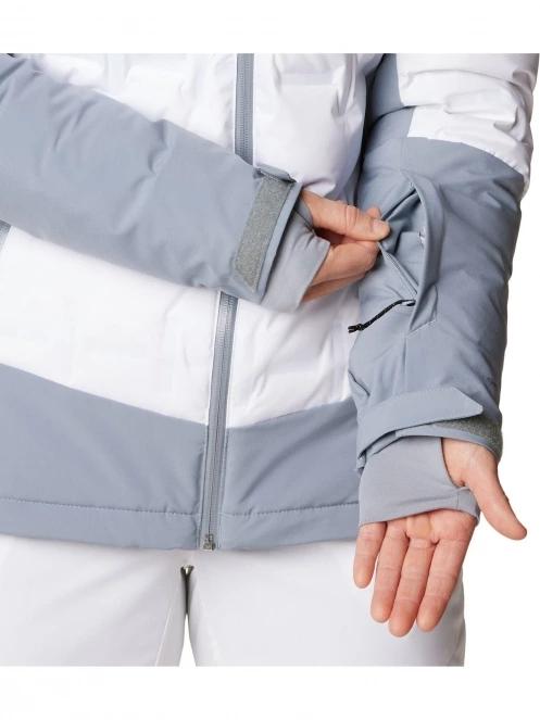 Columbia Wildcard III Down Jacket női síkabát fehér színben 9