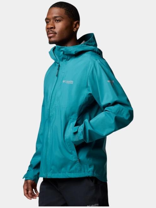 Columbia Ampli-Dry II Shell férfi esőkabát zöld színben 3