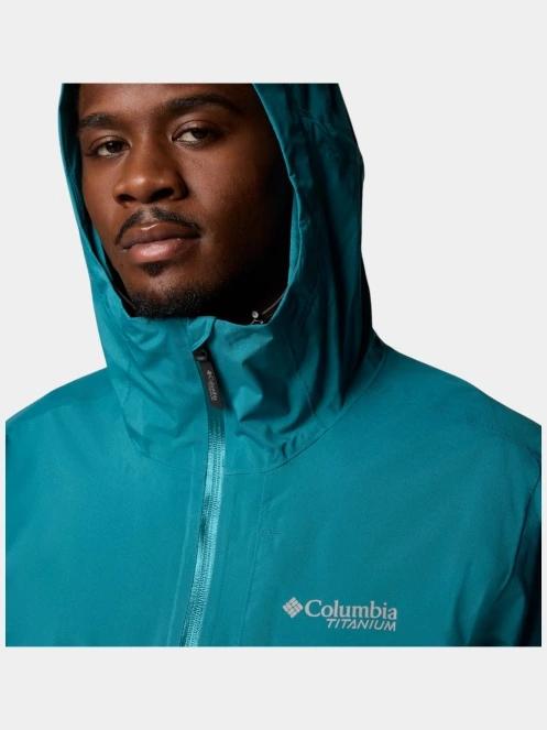 Columbia Ampli-Dry II Shell férfi esőkabát zöld színben 6