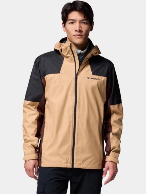 Columbia Inner Limits III Jacket férfi esőkabát homok színben 2