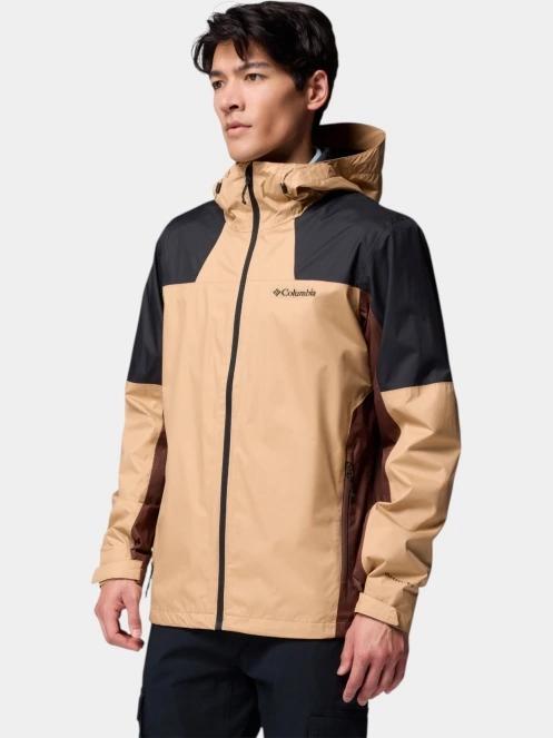 Columbia Inner Limits III Jacket férfi esőkabát homok színben 3