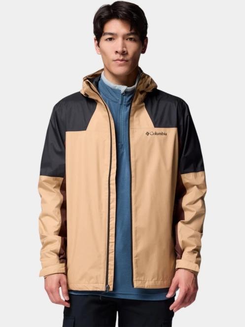 Columbia Inner Limits III Jacket férfi esőkabát homok színben 5