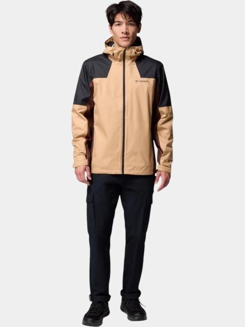 Columbia Inner Limits III Jacket férfi esőkabát homok színben 6